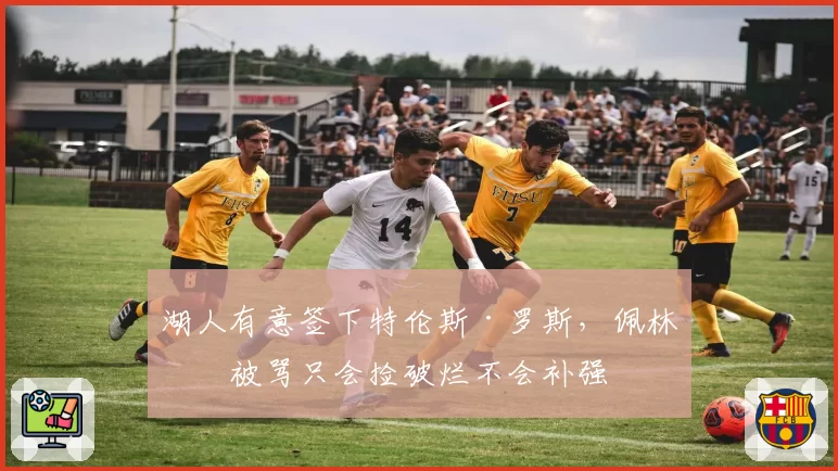 湖人有意签下特伦斯·罗斯,佩林卡被骂只会捡破烂不会补强