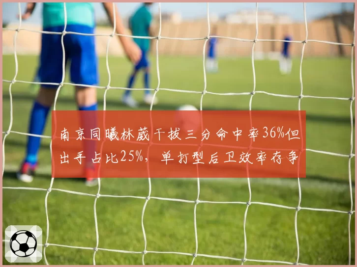 南京同曦林葳干拔三分命中率36%但出手占比25%，单打型后卫效率存争议